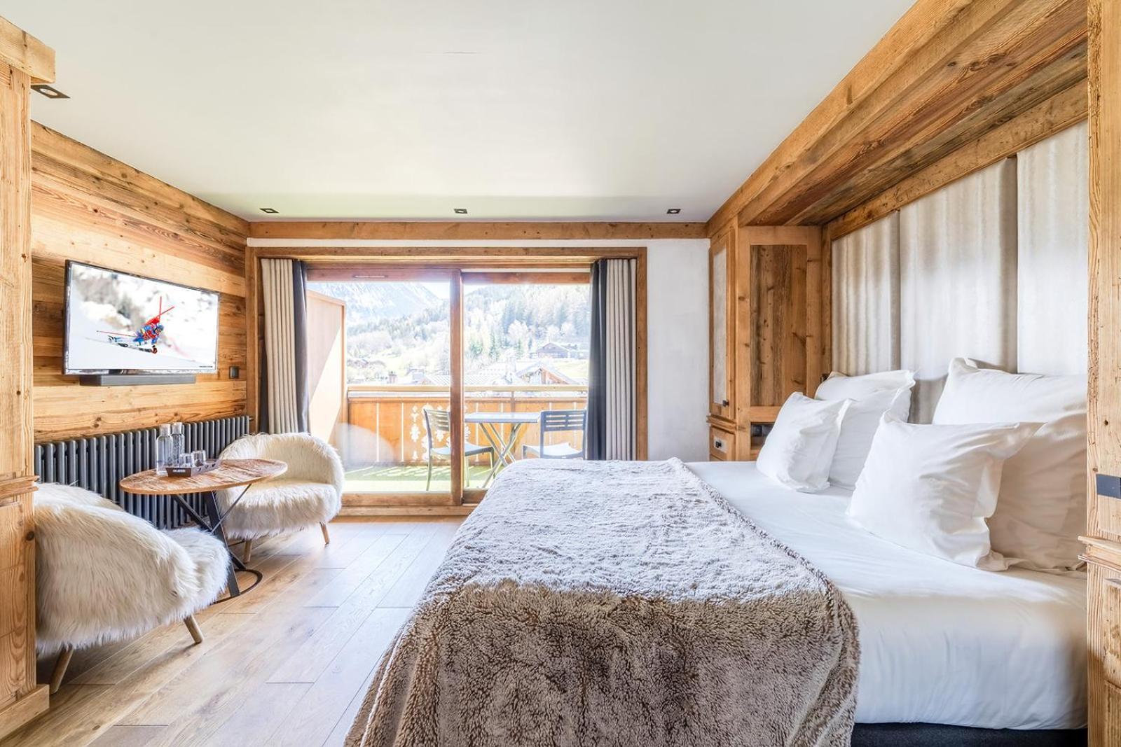 Hotel Les Peupliers Courchevel Exterior foto